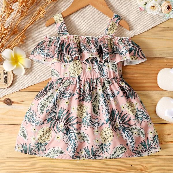 girl's dresses toddler baby girls summer princess dress pineapple beachwear suspender off-shoulder sundress kids clothing, Red;yellow
girl's dresses toddler baby girls summer princess dress pineapple beachwear suspender off-shoulder sundress kids clothing, Red;yellow