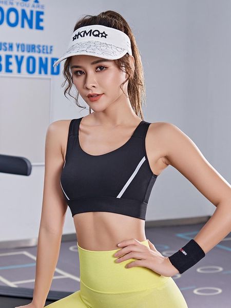 gym clothing lusure high shockproof adjustable vest sports underwear women's running training fitness yoga breathable bra autumn, White;black
gym clothing lusure high shockproof adjustable vest sports underwear women's running training fitness yoga breathable bra autumn, White;black