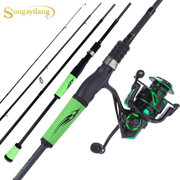sougayilang 2.1m 2.4m carbon spinning fishing rod reel combo 4 section portable lure with 12+1bb wheel
sougayilang 2.1m 2.4m carbon spinning fishing rod reel combo 4 section portable lure with 12+1bb wheel