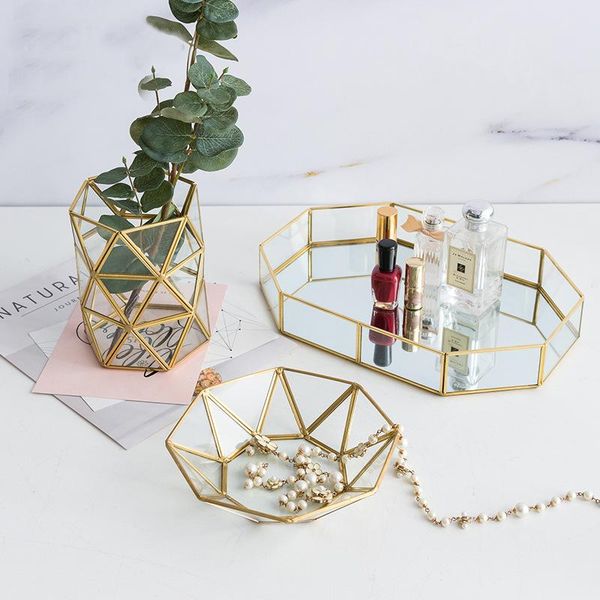 kitchen storage & organization nordic gold glass trays handmade dessert fruit serving platter jewelry display plates home deskdecoration
kitchen storage & organization nordic gold glass trays handmade dessert fruit serving platter jewelry display plates home deskdecoration