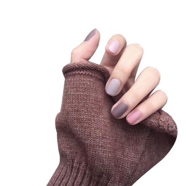 false nails nail art ins style pure color matte artificial stickers with glue girls pink and gray short full cover manicure fake, Red;gold
false nails nail art ins style pure color matte artificial stickers with glue girls pink and gray short full cover manicure fake, Red;gold