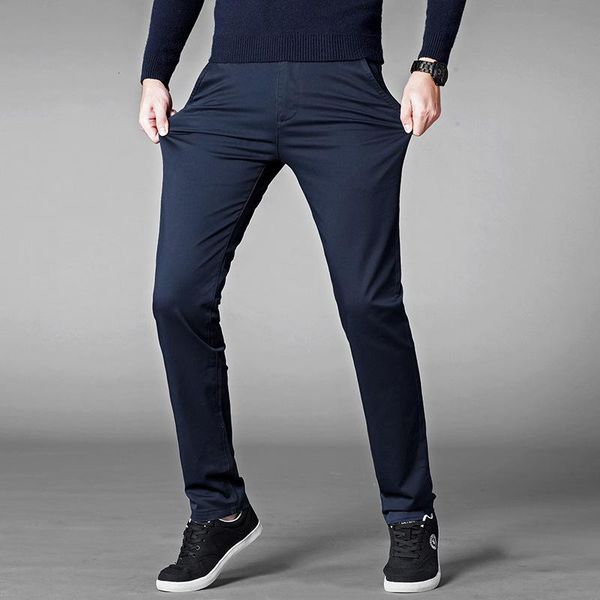 men's pants 4 colors casual men classic style 2021 business elastic cotton slim fit trousers male gray khaki plus size 42 44 46, Black
men's pants 4 colors casual men classic style 2021 business elastic cotton slim fit trousers male gray khaki plus size 42 44 46, Black