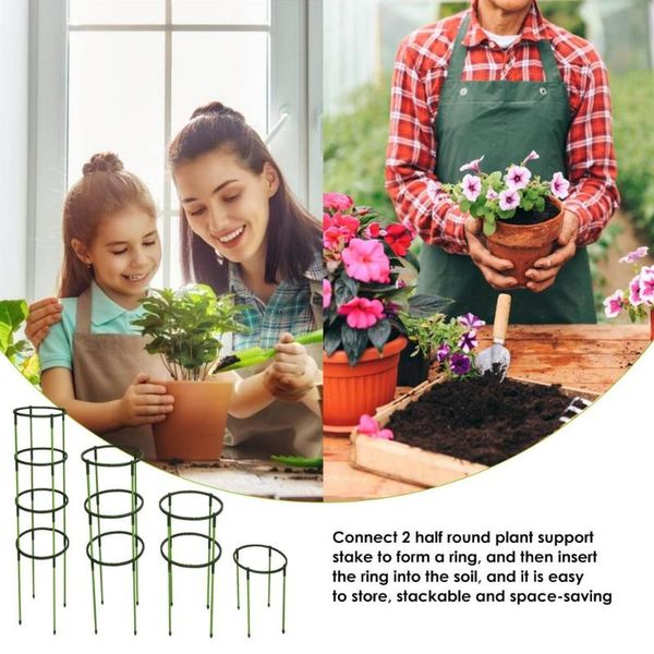 other garden supplies plant support stakes adjustable half round flower ring climbing trellis diy plastic cage potted
other garden supplies plant support stakes adjustable half round flower ring climbing trellis diy plastic cage potted