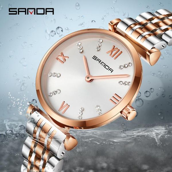 watches for women luxury diamond stainless steel brand quartz casual ladies watch fashion waterproof elegant bracelet clock wristwatches, Slivery;brown
watches for women luxury diamond stainless steel brand quartz casual ladies watch fashion waterproof elegant bracelet clock wristwatches, Slivery;brown