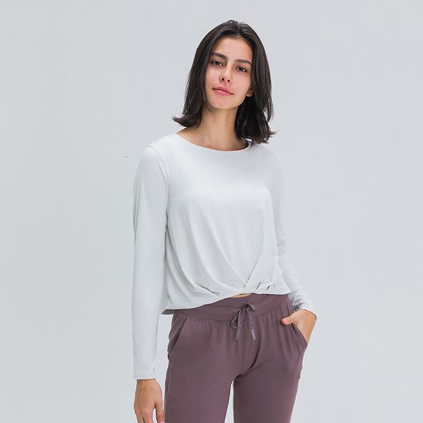 l-15 solid yoga colourful88 long sleeve t-shirt fashion versatile front hem pleated loose sports running fitness suit shirt hoodies, White
l-15 solid yoga colourful88 long sleeve t-shirt fashion versatile front hem pleated loose sports running fitness suit shirt hoodies, White