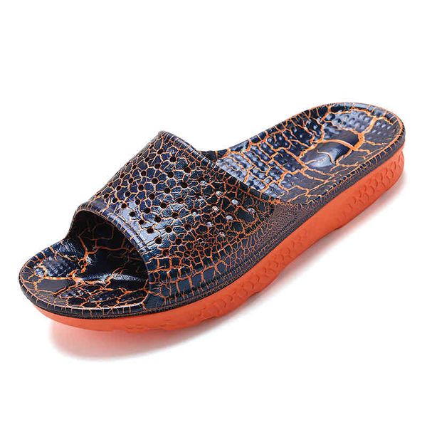 slippers summer home men serpentine non-slip bathroom slides flip flops couples indoor women platform size 39-50 7q24, Black
slippers summer home men serpentine non-slip bathroom slides flip flops couples indoor women platform size 39-50 7q24, Black