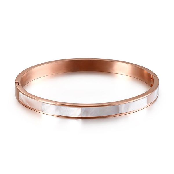 luxury shell lovers titanium steel 6mm bangles fashion jewelry female accessories bangle 3 color bracelet wristlet jewel couples, Black
luxury shell lovers titanium steel 6mm bangles fashion jewelry female accessories bangle 3 color bracelet wristlet jewel couples, Black