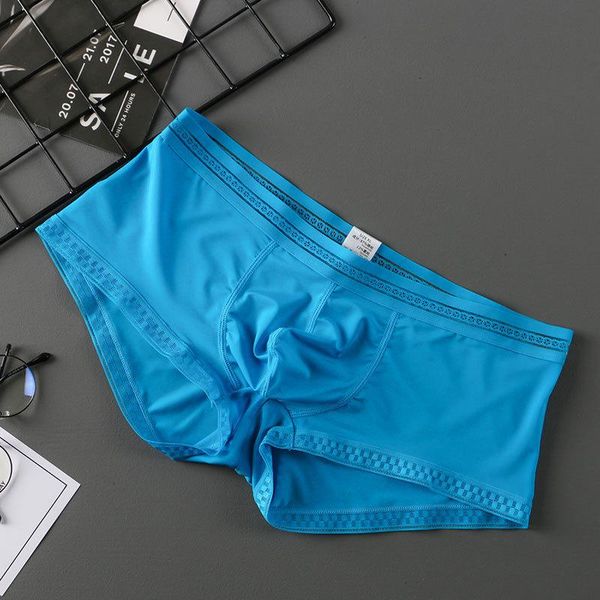underpants 8 color ice silk men underwear seamless transparent boxer shorts ultra-thin breathable comfortable panties, Black;white
underpants 8 color ice silk men underwear seamless transparent boxer shorts ultra-thin breathable comfortable panties, Black;white