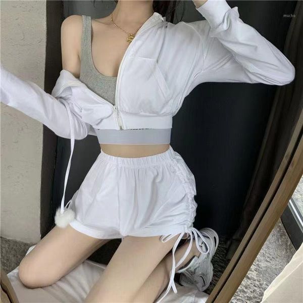 yoga outfit women's tracksuit set long sleeve high waist shorts sportswear 2021 summer breathable casual suit indoor
yoga outfit women's tracksuit set long sleeve high waist shorts sportswear 2021 summer breathable casual suit indoor