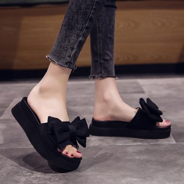 female shoes slippers women summer luxury slides low platform rubber flip flops butterfly-knot 2021 designer hawaiian fashion co, Black
female shoes slippers women summer luxury slides low platform rubber flip flops butterfly-knot 2021 designer hawaiian fashion co, Black