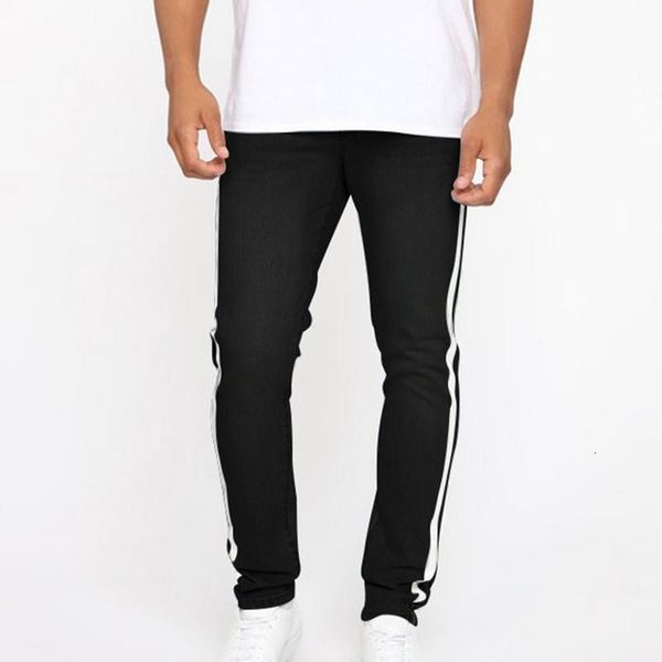 men's jeans casual slim pencil pants straight softener jean hombre fashion striped solid zipper long homme gu7e, Blue
men's jeans casual slim pencil pants straight softener jean hombre fashion striped solid zipper long homme gu7e, Blue