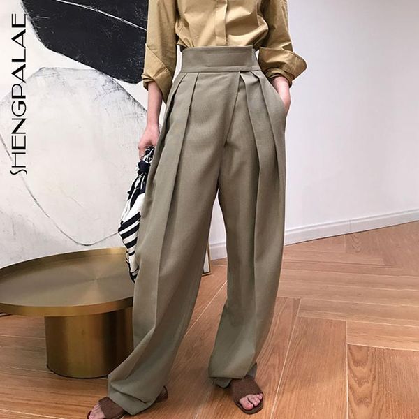 women's pants & capris shengpalae 2021 harem high waist causal loose trouser for women female clothes fashion elegant za2868, Black;white
women's pants & capris shengpalae 2021 harem high waist causal loose trouser for women female clothes fashion elegant za2868, Black;white
