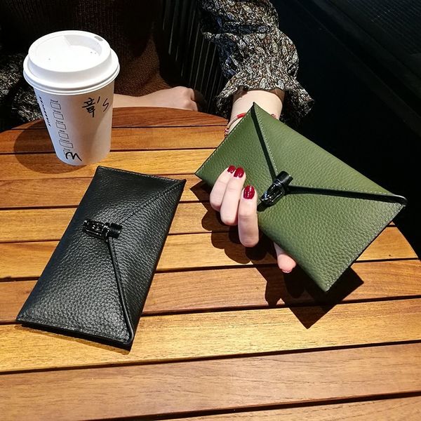 bag handbag 2021 wallet women's long leather fashion large capacity card position, Black;red
bag handbag 2021 wallet women's long leather fashion large capacity card position, Black;red