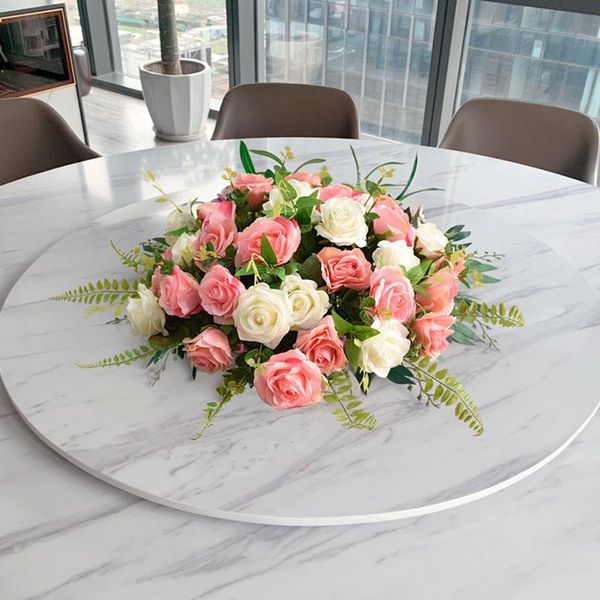 light luxury imitation fake silk flower round table wedding el front decoration conference decorative flowers & wreaths
light luxury imitation fake silk flower round table wedding el front decoration conference decorative flowers & wreaths