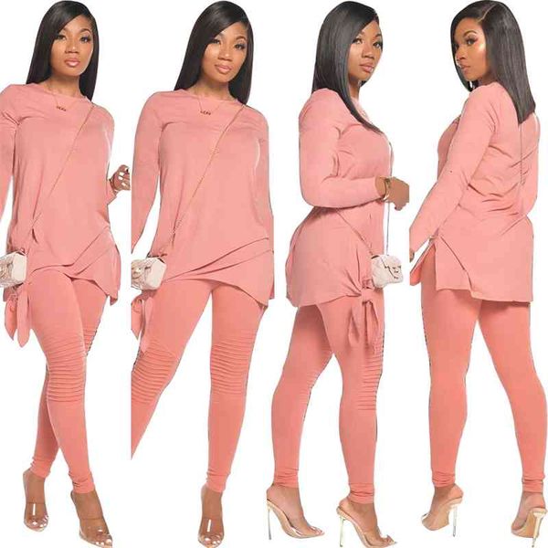 women solid color bowknot two piece autumn casual female's o-neck full sleeve tees ny pleated leggings sets, White
women solid color bowknot two piece autumn casual female's o-neck full sleeve tees ny pleated leggings sets, White