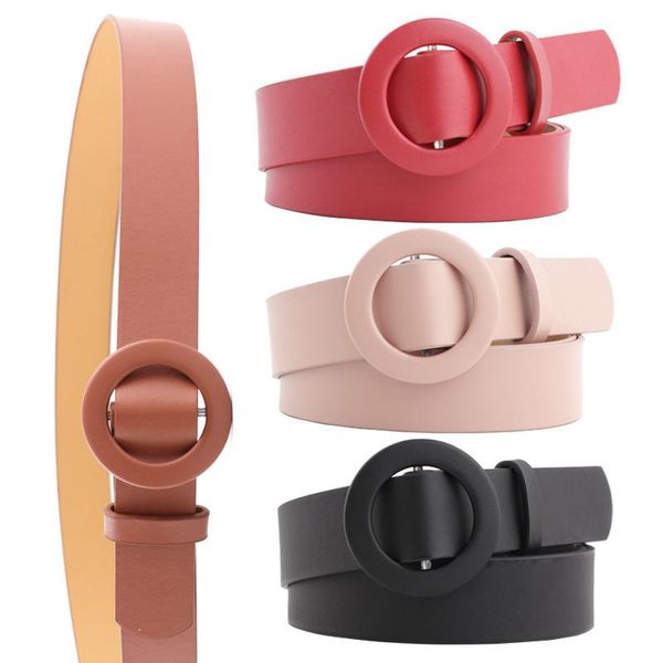 belts round buckle women belt without pin solid color female waistband pu leather casual decorative straps girls ladies waist, Black;brown
belts round buckle women belt without pin solid color female waistband pu leather casual decorative straps girls ladies waist, Black;brown