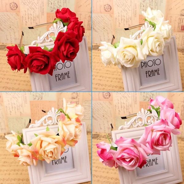 Flannelette rose imitation Flower Hair Accessories photo studio props high grade flannelette Bridal Headband, Silver
Flannelette rose imitation Flower Hair Accessories photo studio props high grade flannelette Bridal Headband, Silver