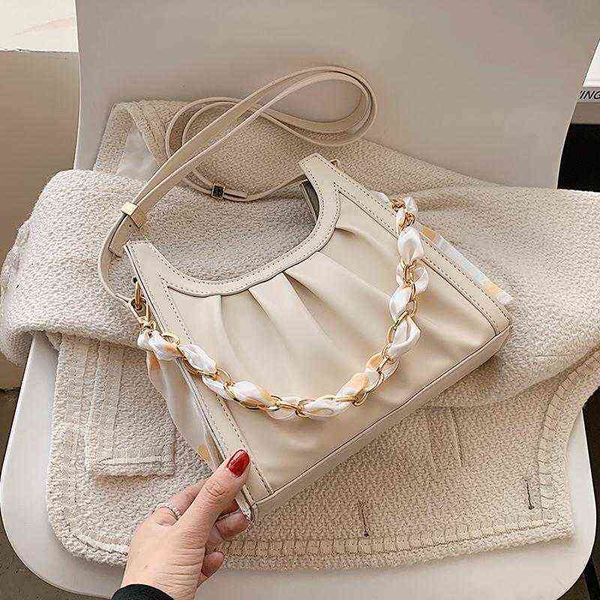 high-end shoulder bags niche design bag 2021 fashion female menger underarm fold width: 22cm ongd
high-end shoulder bags niche design bag 2021 fashion female menger underarm fold width: 22cm ongd
