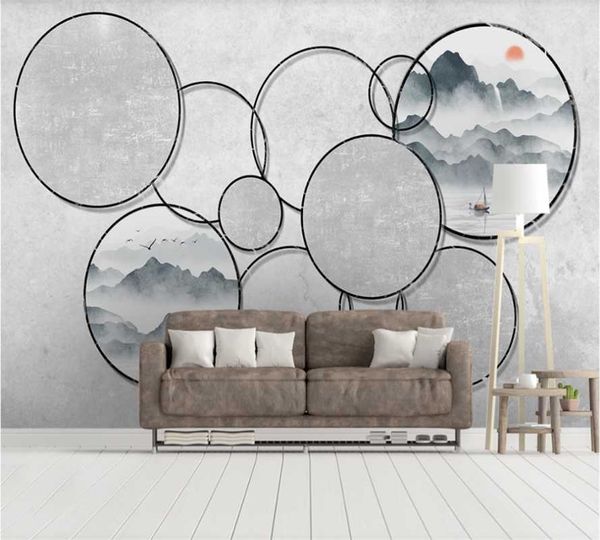 custom 8d wallpaper mural chinese style modern minimalist ink landscape creative round tv background wall covering wallpapers
custom 8d wallpaper mural chinese style modern minimalist ink landscape creative round tv background wall covering wallpapers