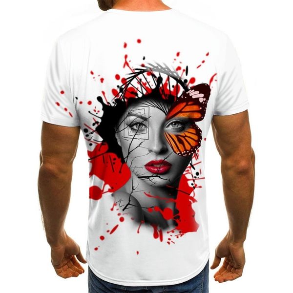 2021 summer new trend punk style figure pattern 3d printing casual t-shirt short sleeve, White;black
2021 summer new trend punk style figure pattern 3d printing casual t-shirt short sleeve, White;black