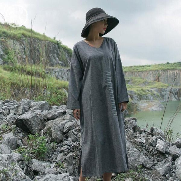 casual dresses nefeilike women cotton linen dress v-neck long sleeve embroidery 2021 autumn loose appliques high quality, Black;gray
casual dresses nefeilike women cotton linen dress v-neck long sleeve embroidery 2021 autumn loose appliques high quality, Black;gray