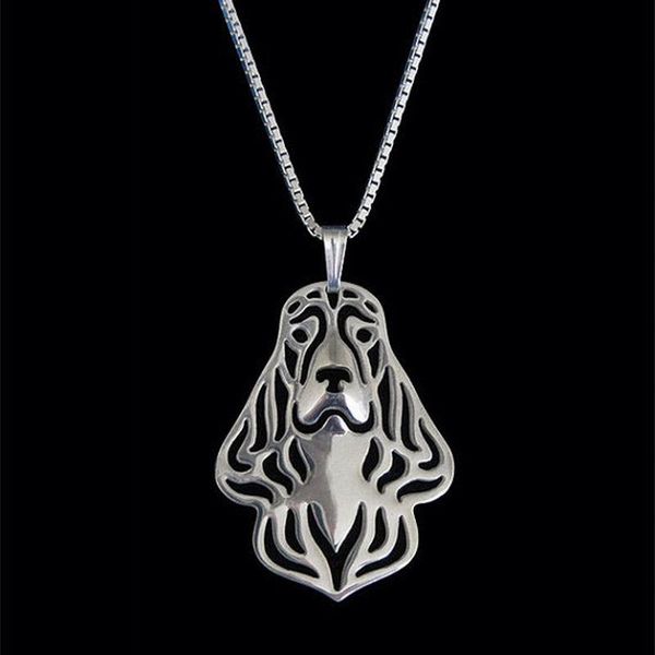pendant necklaces 2021 women's jewelry dog lovers metal english cocker spaniel drop, Silver
pendant necklaces 2021 women's jewelry dog lovers metal english cocker spaniel drop, Silver