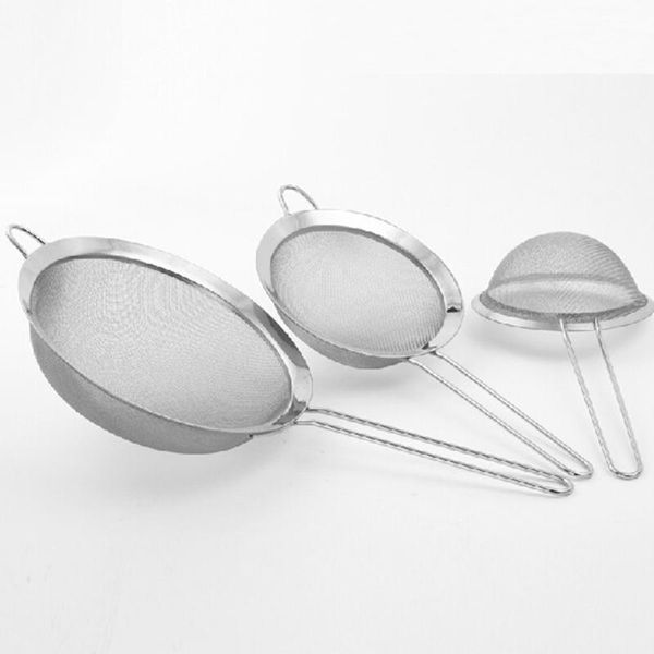 1pc mesh stainless steel strainers screen oil strainer flour sieve baking tools & pastry
1pc mesh stainless steel strainers screen oil strainer flour sieve baking tools & pastry