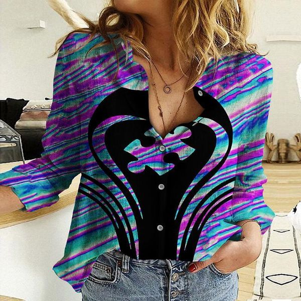 women's blouses & shirts the 2021 stylish 3d diy full-body print with fadeless custom design pattern jigsaw colored long-sleeved blouse, White
women's blouses & shirts the 2021 stylish 3d diy full-body print with fadeless custom design pattern jigsaw colored long-sleeved blouse, White