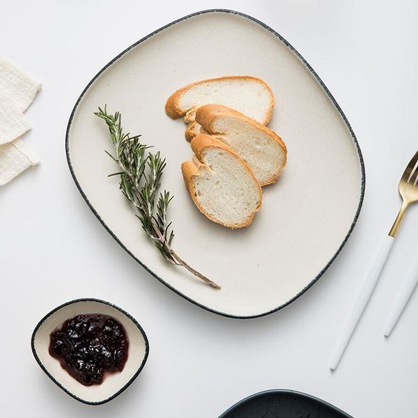 irregular shape dinner plates square steak creativity ceramic dessert japanese talerze obiadowe home decor dk50dp dishes & 
irregular shape dinner plates square steak creativity ceramic dessert japanese talerze obiadowe home decor dk50dp dishes &