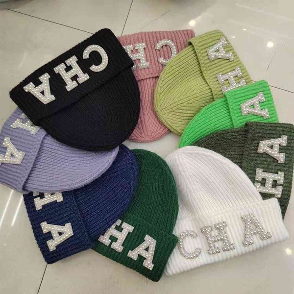 cha pearl letter wool hat men's and women's autumn winter warm thickened knitted fashion versatile ear protection wardrobe accesso, Blue;gray
cha pearl letter wool hat men's and women's autumn winter warm thickened knitted fashion versatile ear protection wardrobe accesso, Blue;gray
