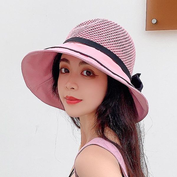 wide brim hats breathable hollow fisherman hat women outdoor travel anti-uv sunhat foldable basin big dome bow sunscreen shade, Blue;gray
wide brim hats breathable hollow fisherman hat women outdoor travel anti-uv sunhat foldable basin big dome bow sunscreen shade, Blue;gray