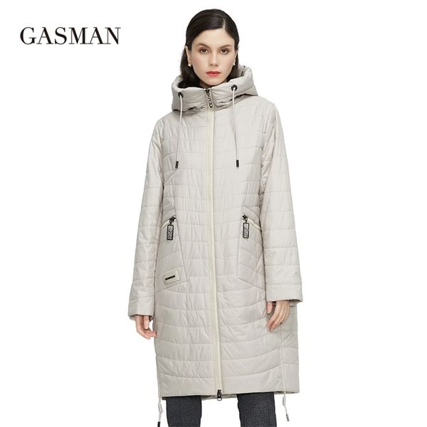 gasman spring autumn jacket women fashion casual long parka coat padded female stand-up collar hooded ladies jackets 81858 210925, Black
gasman spring autumn jacket women fashion casual long parka coat padded female stand-up collar hooded ladies jackets 81858 210925, Black
