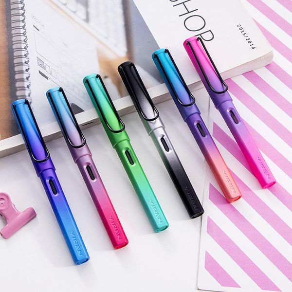 fountain pens round school supplies colorful gradient pen student office stationery color nib
fountain pens round school supplies colorful gradient pen student office stationery color nib