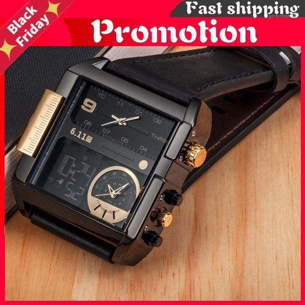 wristwatches led digital watches men dual time zone quartz watch big size leather male sport relogio masculino, Slivery;brown
wristwatches led digital watches men dual time zone quartz watch big size leather male sport relogio masculino, Slivery;brown