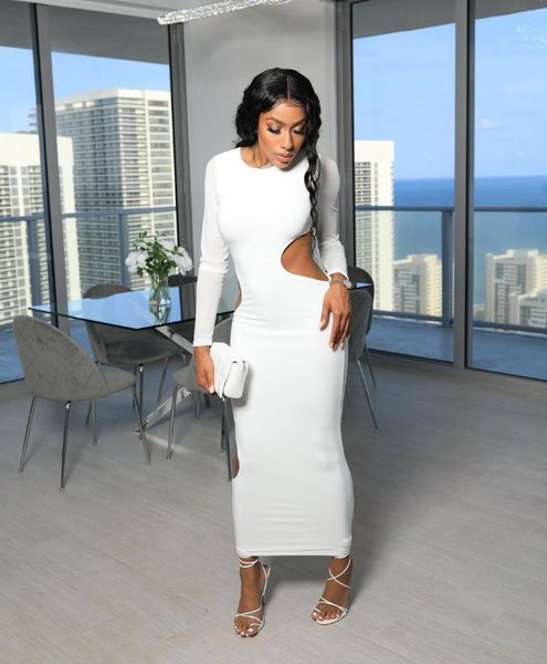 casual dresses dress female 2021 autumn and winter fashion solid white simple hollow long-sleeve round neck mid-length skirt t167, Black;gray
casual dresses dress female 2021 autumn and winter fashion solid white simple hollow long-sleeve round neck mid-length skirt t167, Black;gray