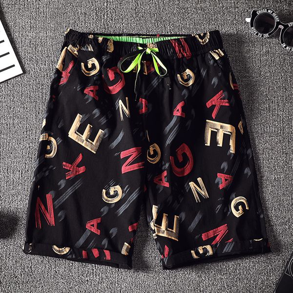a 583 summer five minutes of pants men loose handsome popular logo trend seven 6 beach pants male flower shorts trousers slacks, Blue
a 583 summer five minutes of pants men loose handsome popular logo trend seven 6 beach pants male flower shorts trousers slacks, Blue