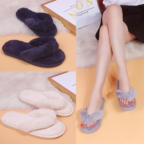 slippers warm fluffy women cozy faux fur cross indoor floor slides flat soft furry shoes ladies female celebrities flip flops, Black
slippers warm fluffy women cozy faux fur cross indoor floor slides flat soft furry shoes ladies female celebrities flip flops, Black