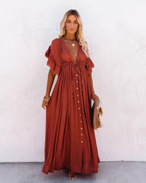 bikini cover beachwear ladies bohemian robe dress swimwear beach short-sleeved v-neck white young style fit age women's, White;black
bikini cover beachwear ladies bohemian robe dress swimwear beach short-sleeved v-neck white young style fit age women's, White;black