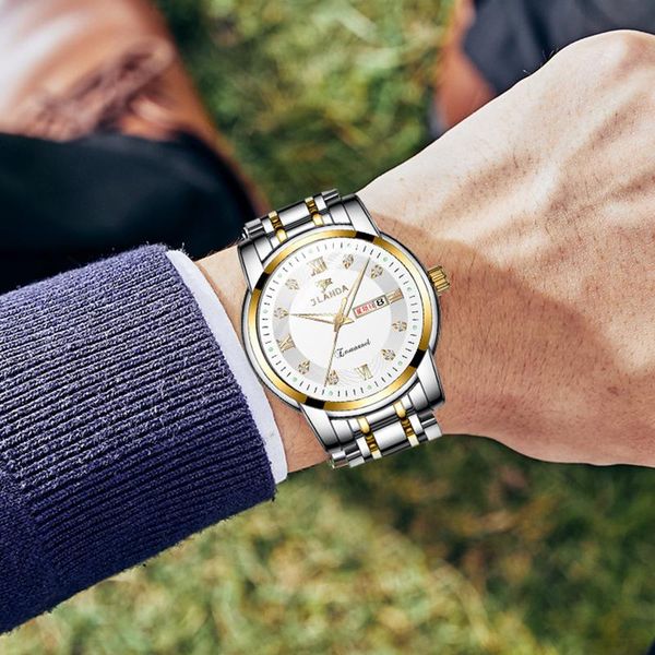 wristwatches men's watch jlanda waterproof date clock male sports watches men quartz casual wrist relogio masculino, Slivery;brown
wristwatches men's watch jlanda waterproof date clock male sports watches men quartz casual wrist relogio masculino, Slivery;brown