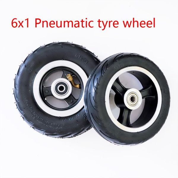motorcycle wheels & tires 6 inch electric scooter wheel 6x2 with air tire solid metal hub 608 /628 bearings 8/10mm axle hole trolley cart
motorcycle wheels & tires 6 inch electric scooter wheel 6x2 with air tire solid metal hub 608 /628 bearings 8/10mm axle hole trolley cart