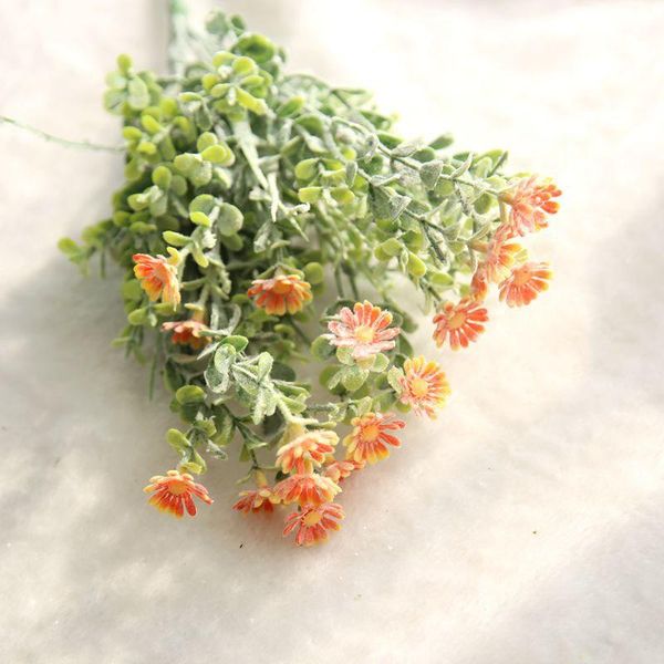 decorative flowers & wreaths artificial daisy flower 34.5cm 48.4g wedding bridal bouquet home garden table fake decoration
decorative flowers & wreaths artificial daisy flower 34.5cm 48.4g wedding bridal bouquet home garden table fake decoration