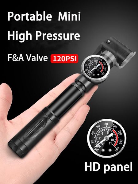 bike pumps pump with gauge 120 psi- accurate inflation - mini bicycle tire for road, mountain and city
bike pumps pump with gauge 120 psi- accurate inflation - mini bicycle tire for road, mountain and city