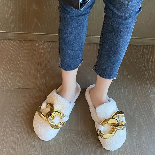 slippers fluffy women's fall and winter outer wear 2021 muller shoes lazy flat fur closed toe half, Black
slippers fluffy women's fall and winter outer wear 2021 muller shoes lazy flat fur closed toe half, Black