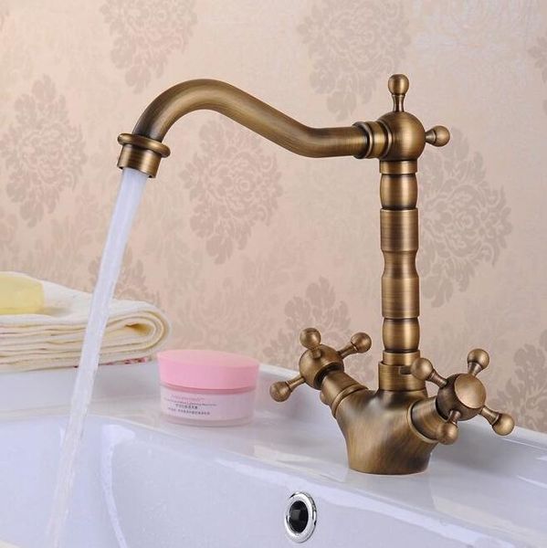 bathroom sink faucets antique bronze finish 360 degree swivel brass faucet basin mixer bath& kitchen taps ce-8798
bathroom sink faucets antique bronze finish 360 degree swivel brass faucet basin mixer bath& kitchen taps ce-8798