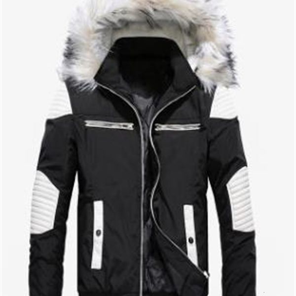 fashion mens panelled cotton jacket long section thick males winter hooded fur collar coat 3 color m-2xl, Black;brown
fashion mens panelled cotton jacket long section thick males winter hooded fur collar coat 3 color m-2xl, Black;brown