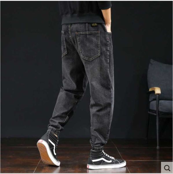 men's jeans loose large size harlan foot pants fat black plus fertilizer to increase the autumn elastic wide, Blue
men's jeans loose large size harlan foot pants fat black plus fertilizer to increase the autumn elastic wide, Blue