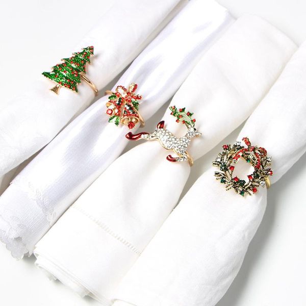 napkin rings christmas tree bow classic fashion metal flower wreath mouth ring elk bells
napkin rings christmas tree bow classic fashion metal flower wreath mouth ring elk bells