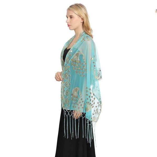 scarves elegant sequin embroider fringed shawls ladies evening dress cheongsam accessories bride bridesmaid wedding party, Blue;gray
scarves elegant sequin embroider fringed shawls ladies evening dress cheongsam accessories bride bridesmaid wedding party, Blue;gray