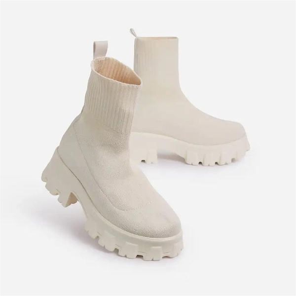 boots women socks knitted platform short ankle slip-on causal autumn shoes ladies plus size female footwear 2021, Black
boots women socks knitted platform short ankle slip-on causal autumn shoes ladies plus size female footwear 2021, Black