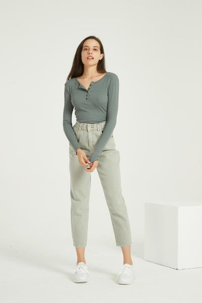 women's pants & capris casual femme bf denim high waist pockets jeans trousers summer ladies streetwear, Black;white
women's pants & capris casual femme bf denim high waist pockets jeans trousers summer ladies streetwear, Black;white